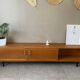Vintage wooden row from the 50s-60s