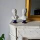 Louise porcelain busts