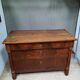Commode empire en plaquage d acajou