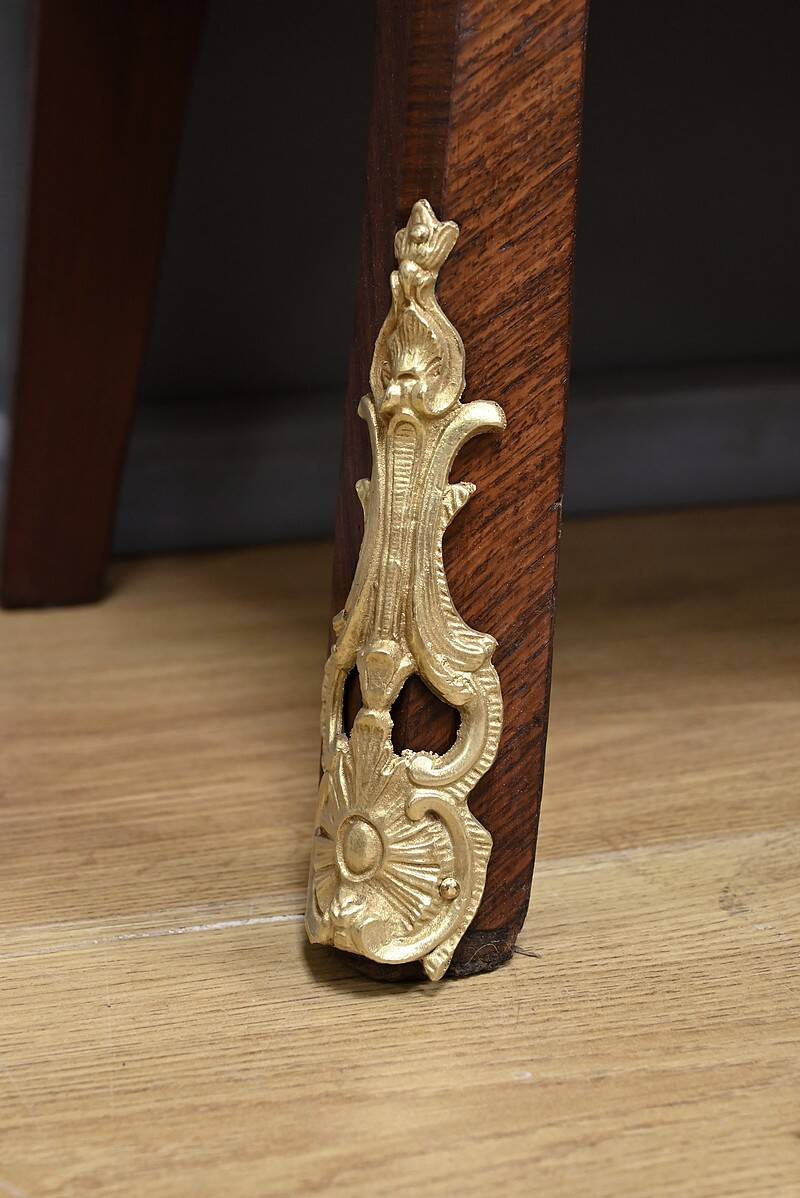 Secretary in precious wood marquetry, Transition style, Napoleon III period – Mid-19th century