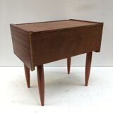 Pair of spindle bedside tables