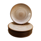 7 ceramic plates by Niderviller model Toledo