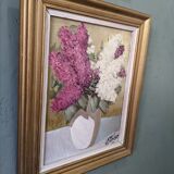 Still life painting Swedish mid century
