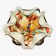 All Fruits glass bowl from Murano by Dino Martens with gold flecks