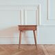 Renovated vintage Scandinavian bedside table, 1950s-60s.