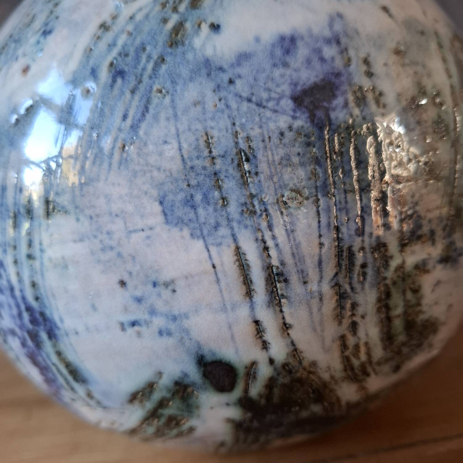 Glazed ceramic celestial sphere