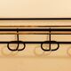 Vintage Scandinavian style wall rack