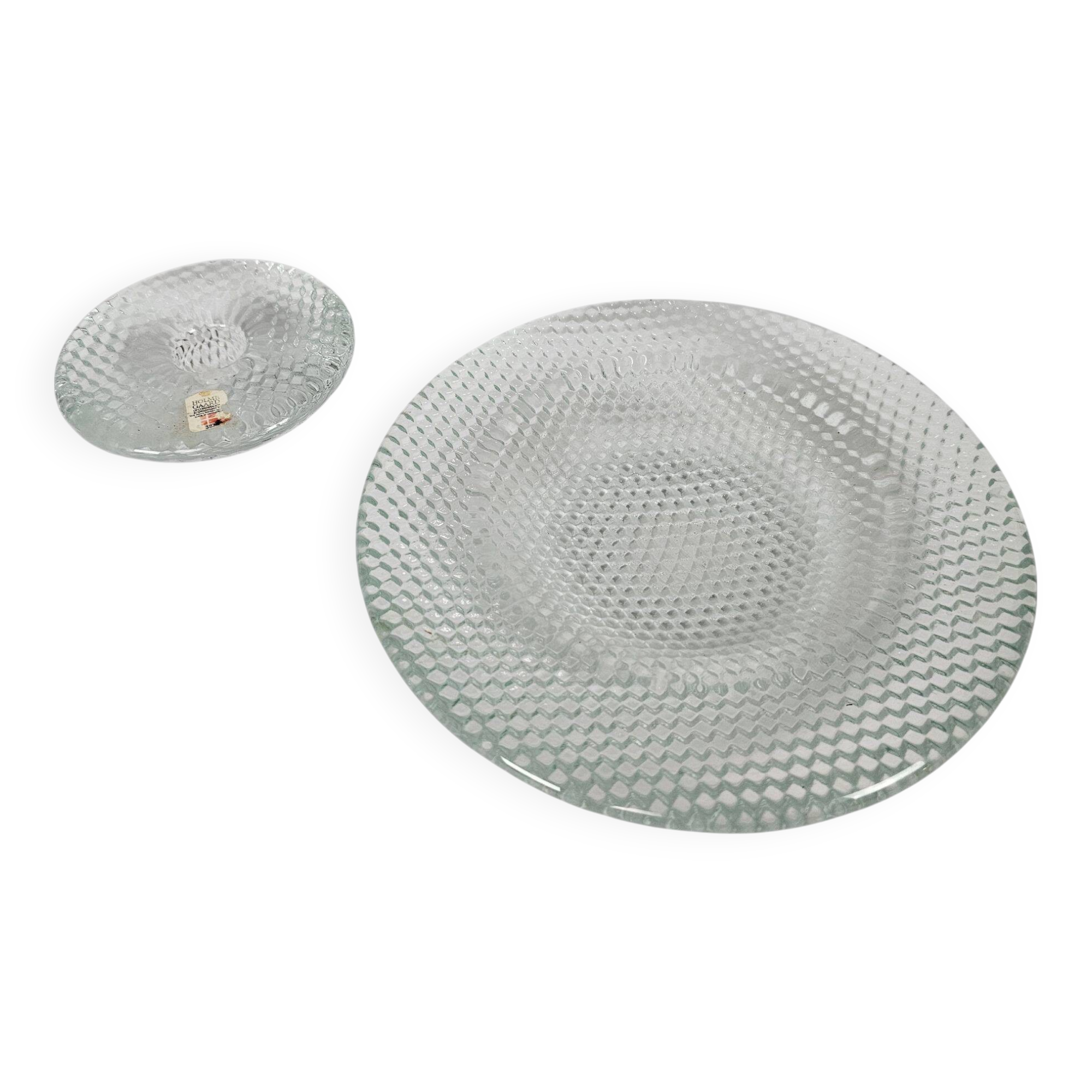 Holmegaard - Denmark - model Trigona - designer Torben Jorgensen - ashtray