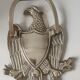 Door knocker/American bald eagle. Made of solid brass. Dimensions 15 x 10.