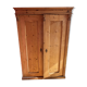 Armoire 2 portes en pin massif, XIXe siècle
