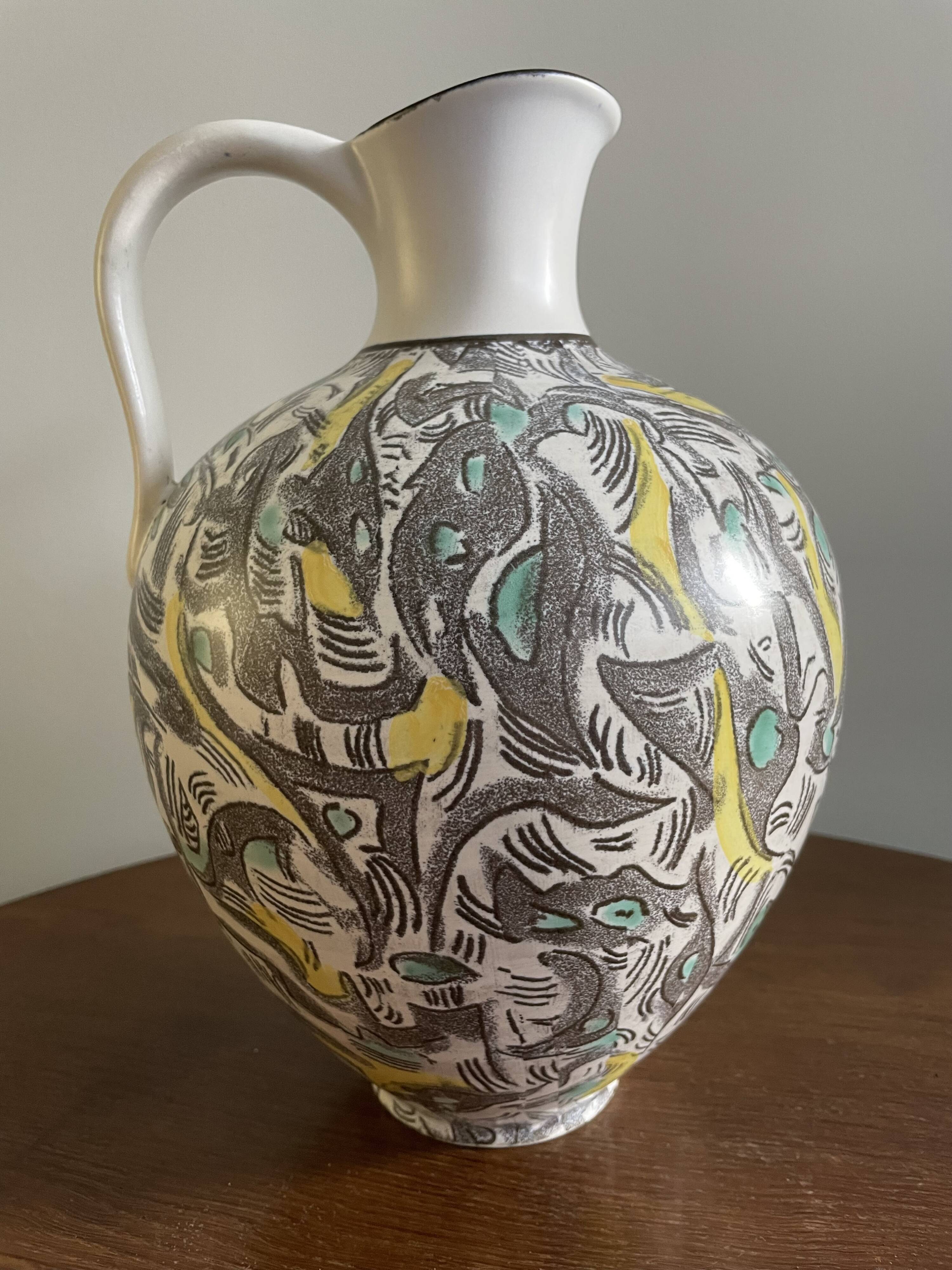 Waechtersbach Keramik jug West Germany