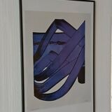 Pierre Soulages after screen print no. 18 1988