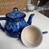Old enameled coffee pot