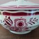 Sarreguemines earthenware soup tureen