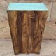 Old bedside table - tribal cabinet in Burmese teak
