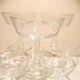 Lot de 10 coupes à champagne cristal taillé