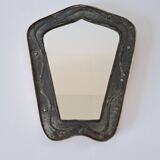 Vintage brutalist mirror