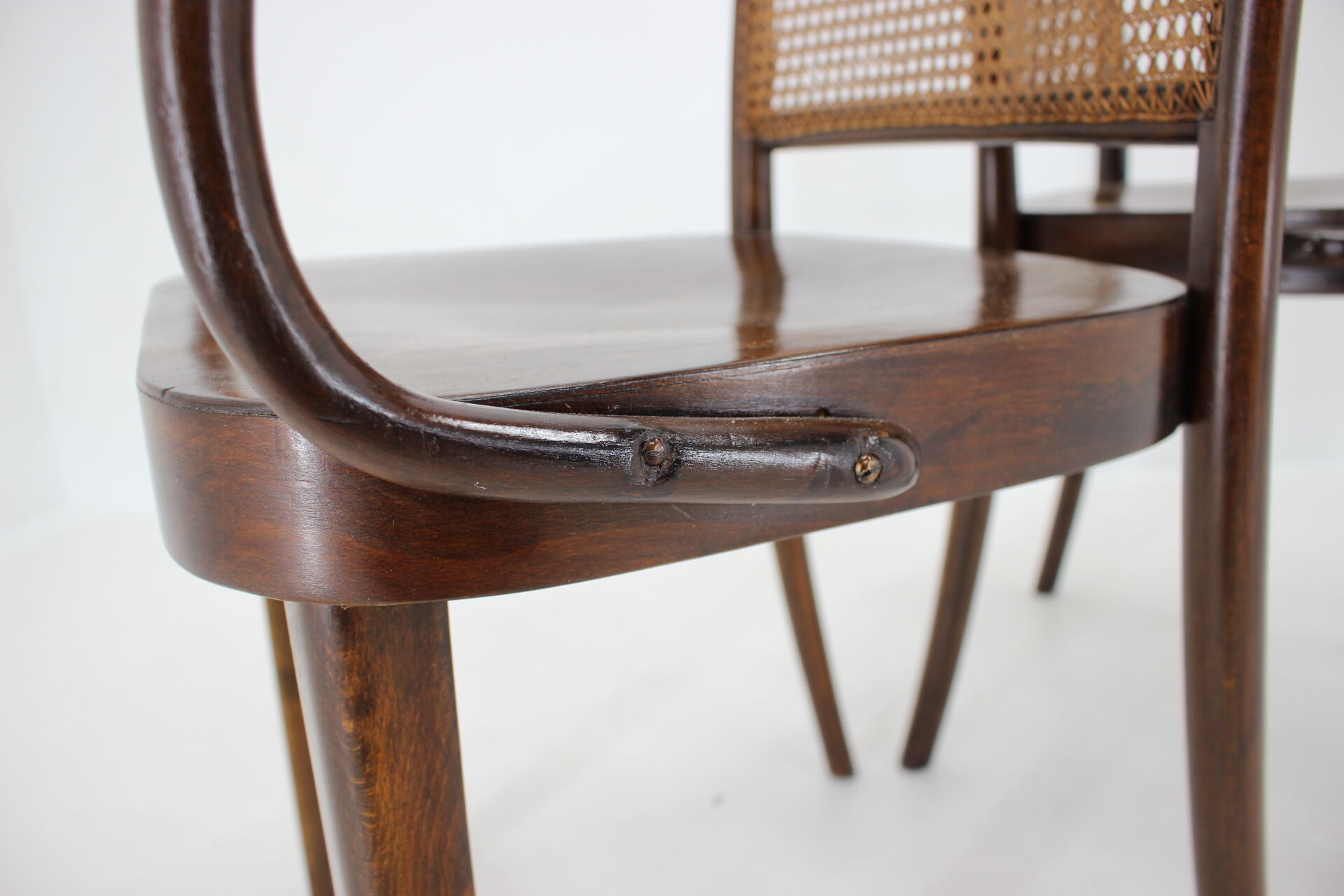 1920s Josef Hoffmann Bentwood Chairs, No. 811 for Thonet,Czechoslovakia