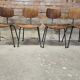 Set de 4 chaises  vintage Se 68 par Egon Eiermann pour Wilde+Spieth 1950"
