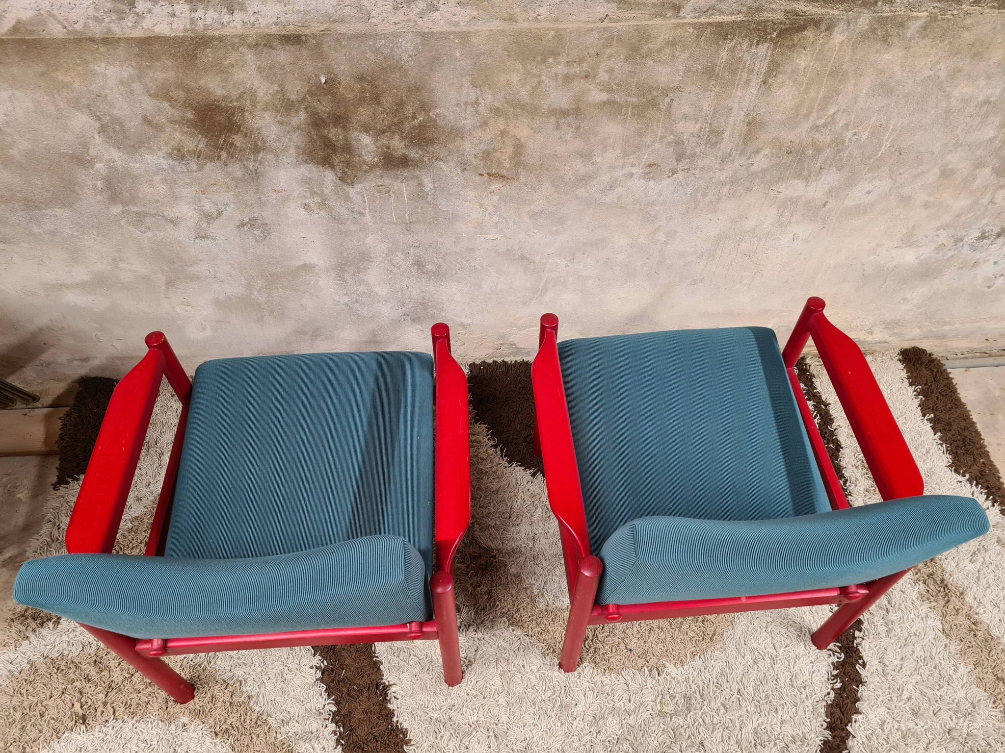 Pair of armchairs year 1960 vintage