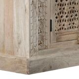 Enfilade  bufet commode mangue 185x40x100 naturel