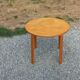 1970s Scandinavian-style coffee table in birch veneer.