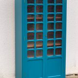 Parisian wardrobe glazed blue Peacock 1940