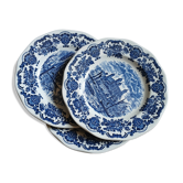 4 antique Wedgwood dessert plates