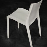 Vintage mid-century modern slick slick plastic chairs by philippe starck for xo design, set of 5