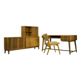 Desk & Sideboard Set by Georg Satink for Wk Möbel, 1950s, Set of 4