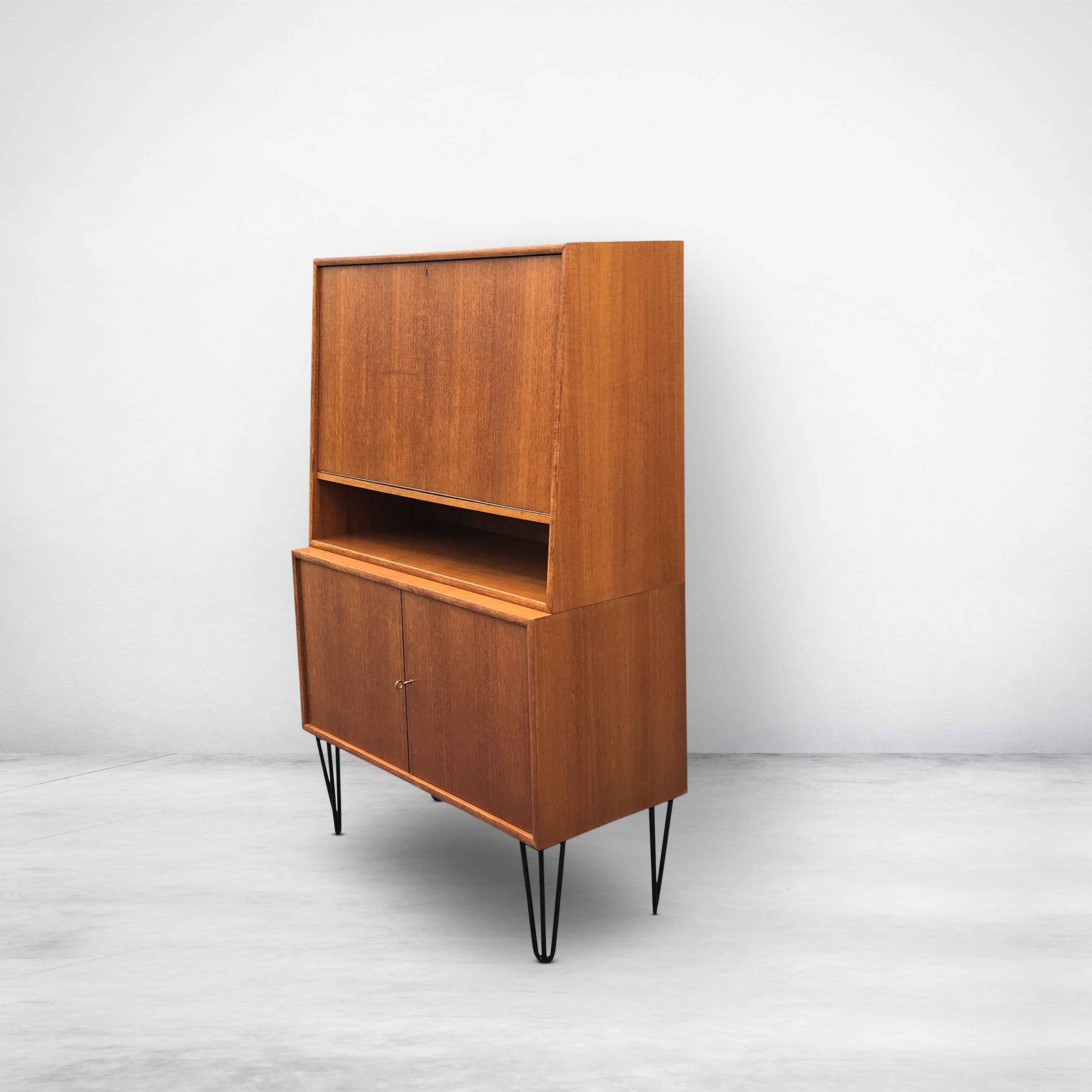 1960s Highboard / Secretaire / Sideboard from WK Möbel