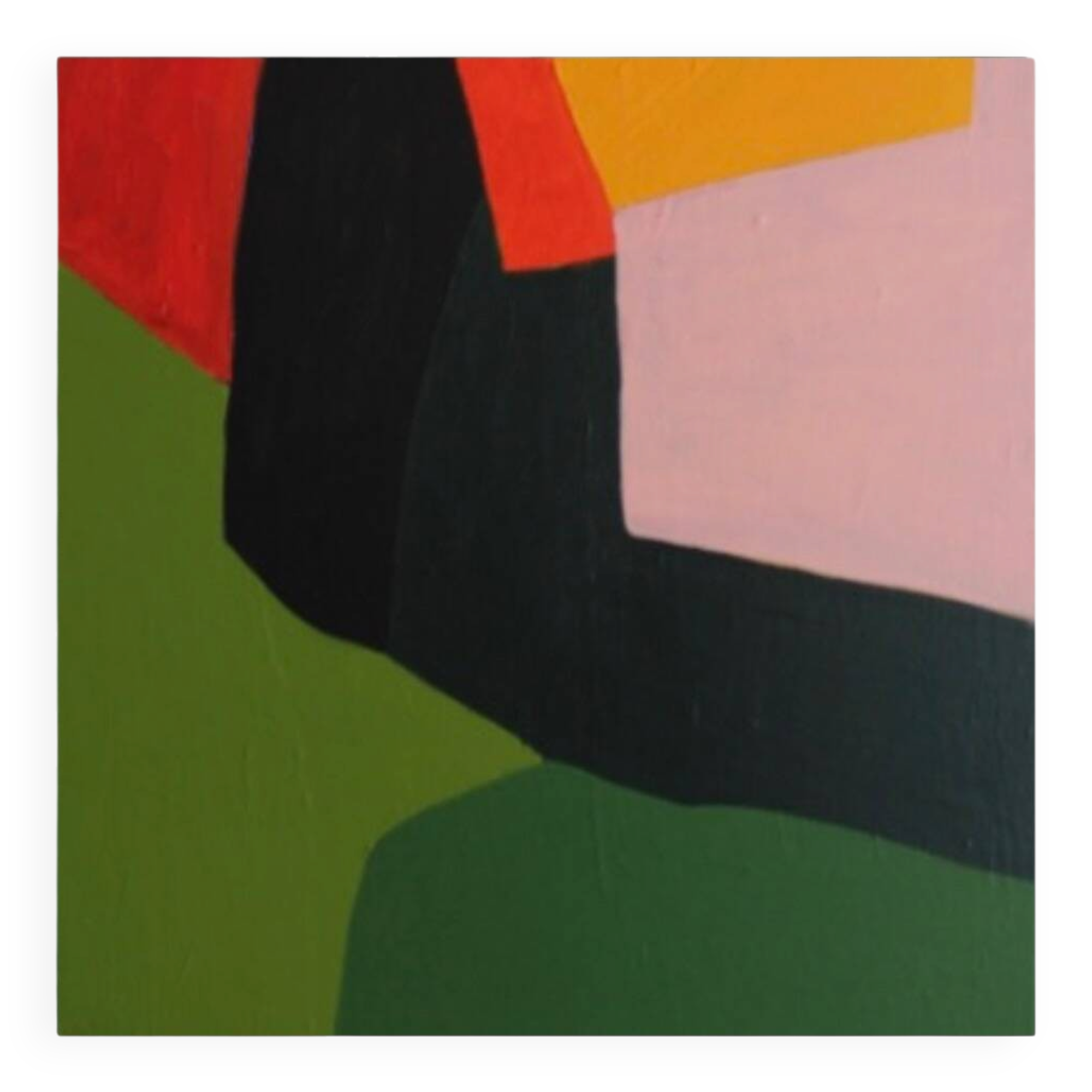 Large canvas "the light between the hills"