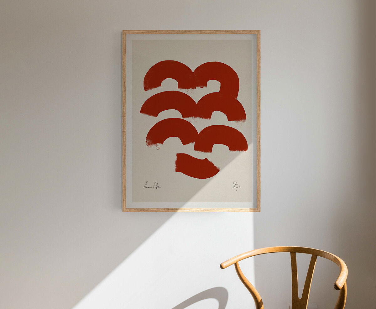 Impression d'art giclée abstraite 50x70cm