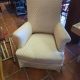 Paire de fauteuils crapaud