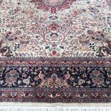 Large vintage carpet Sino Persian Tabriz fine, handmade 247x315 cm