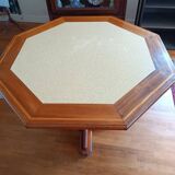 Wooden nautical style table, 1920