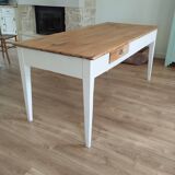 Renovated farmhouse table