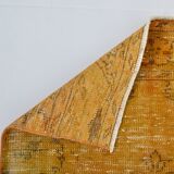 Turkish Vintage Oushak Runner Rug sku 3278