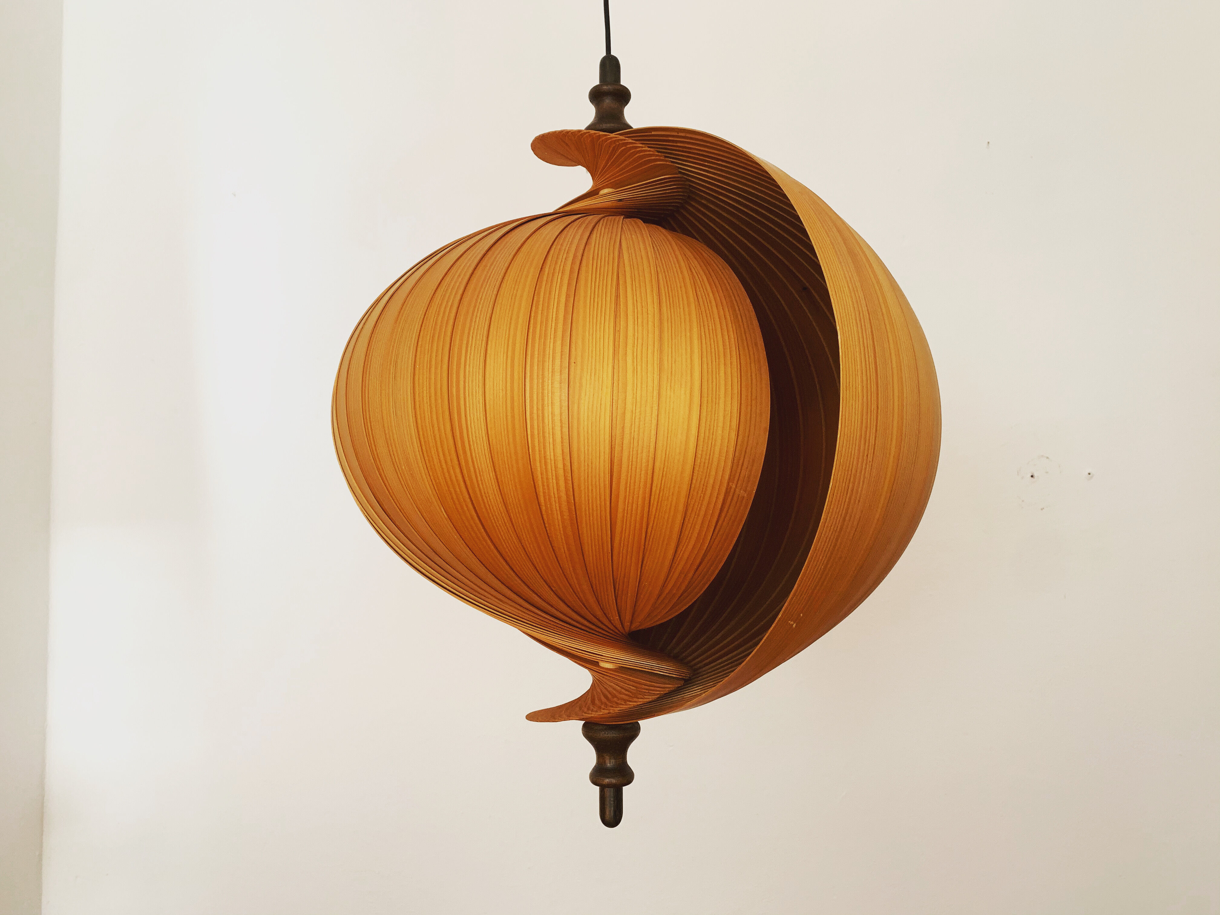 XXL swedish Mid-Century Modern moon pendant lamp