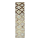 3x10 Pink & Cream Vintage Kilim Runner Rug, 81x306Cm