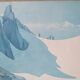 Original poster Samivel "Great crossing of the Alps" 1970