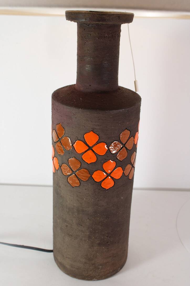 Lampe Aldo Londi Bitossi céramique 1960 vintage Italie