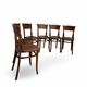 Set of six Authentic antique bentwood chairs, Antonio Volpe