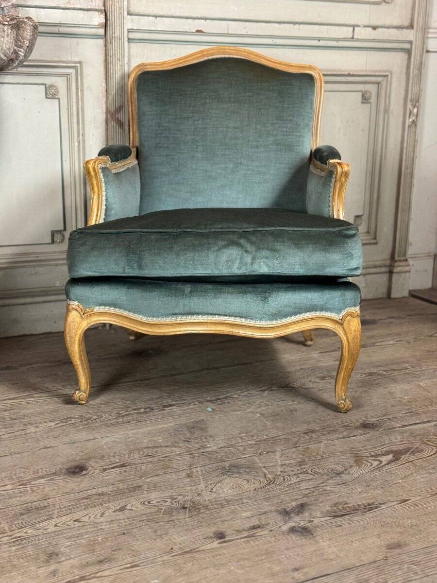 Paire De Bergères De Style Louis XV