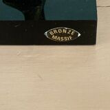 Bronze Egyptian Mirror   14x27cm