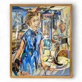 Tableau Scene of Life by Pierre Lamblot