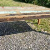 Teak table with 6 chairs