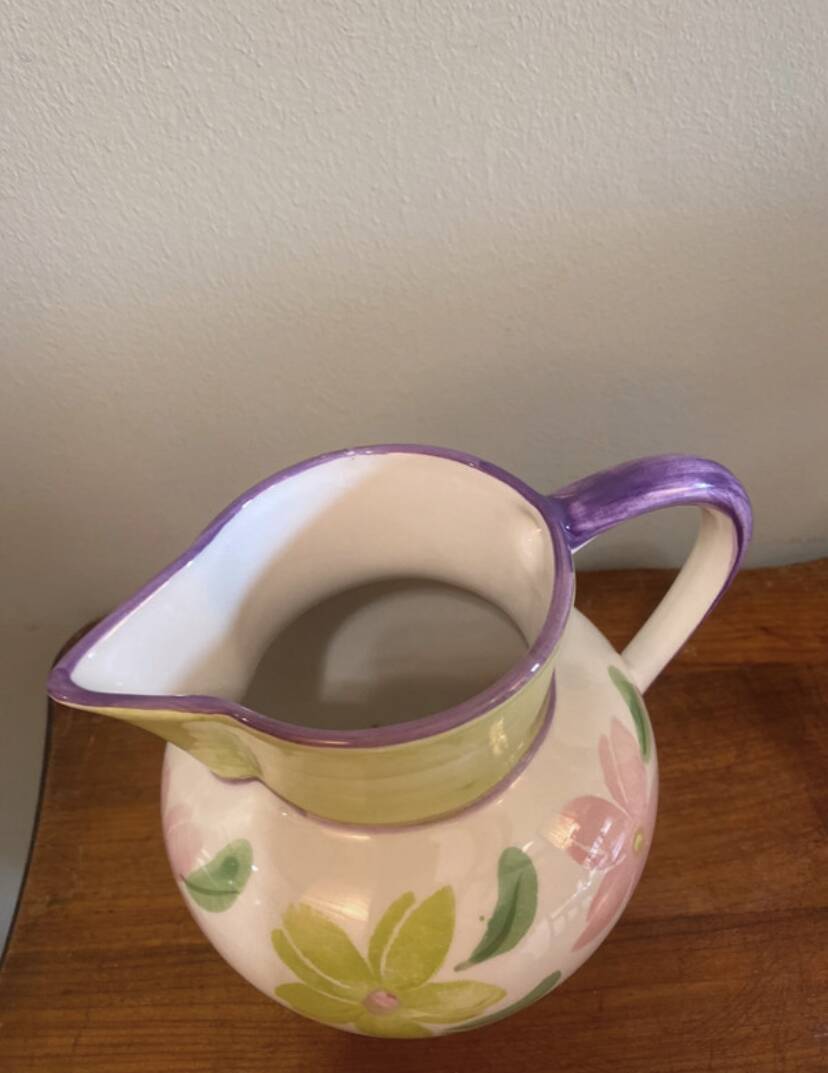 Flowery carafe