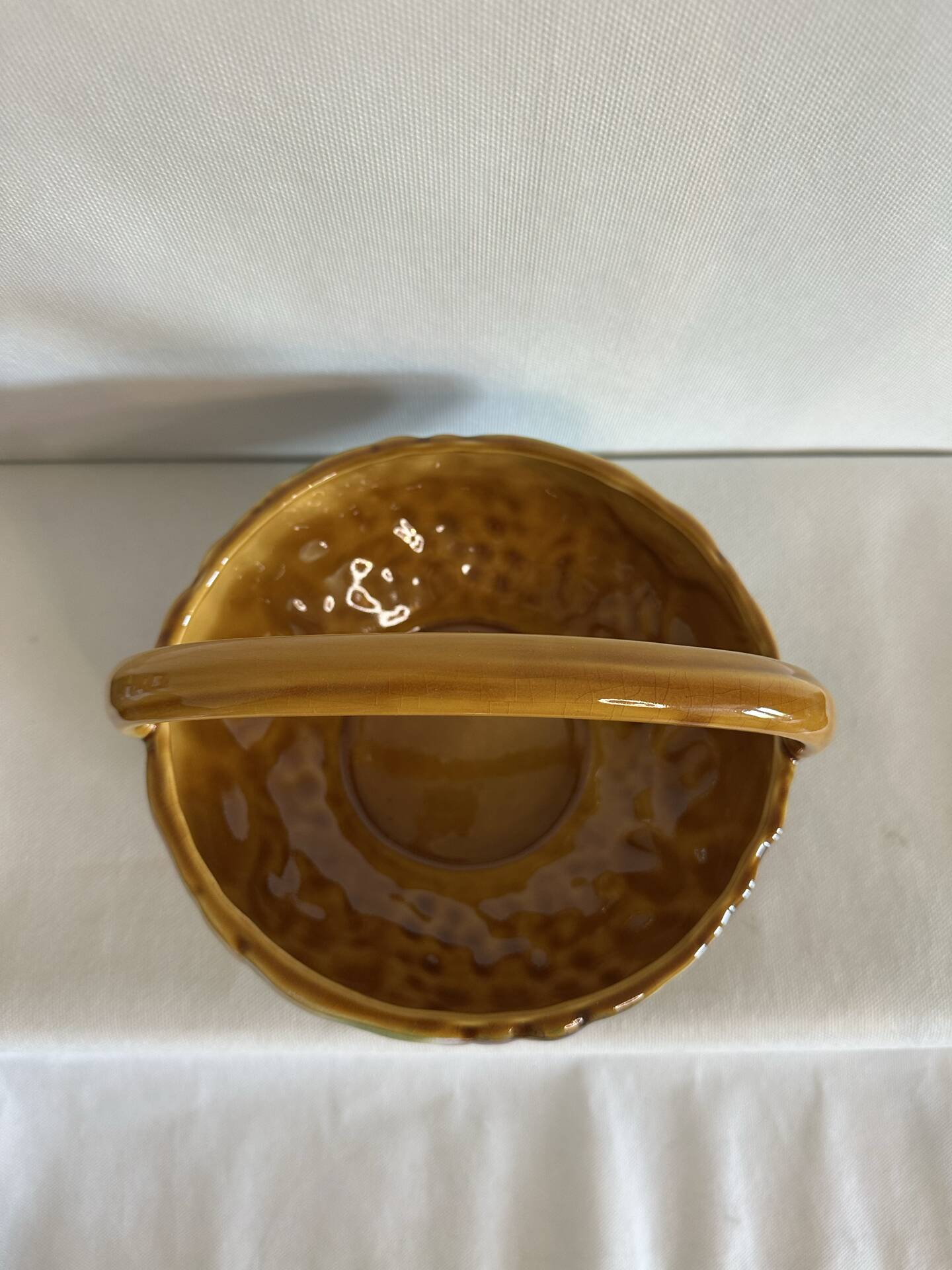 Fruit bowl in slipware – Longwy France