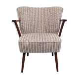 1950s cocktail armchair in grey-beige